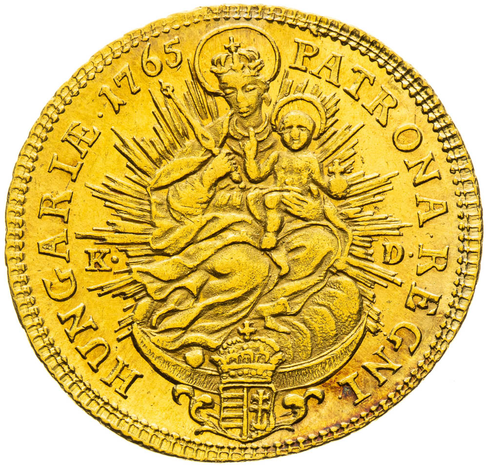 Ducat 1765 - back