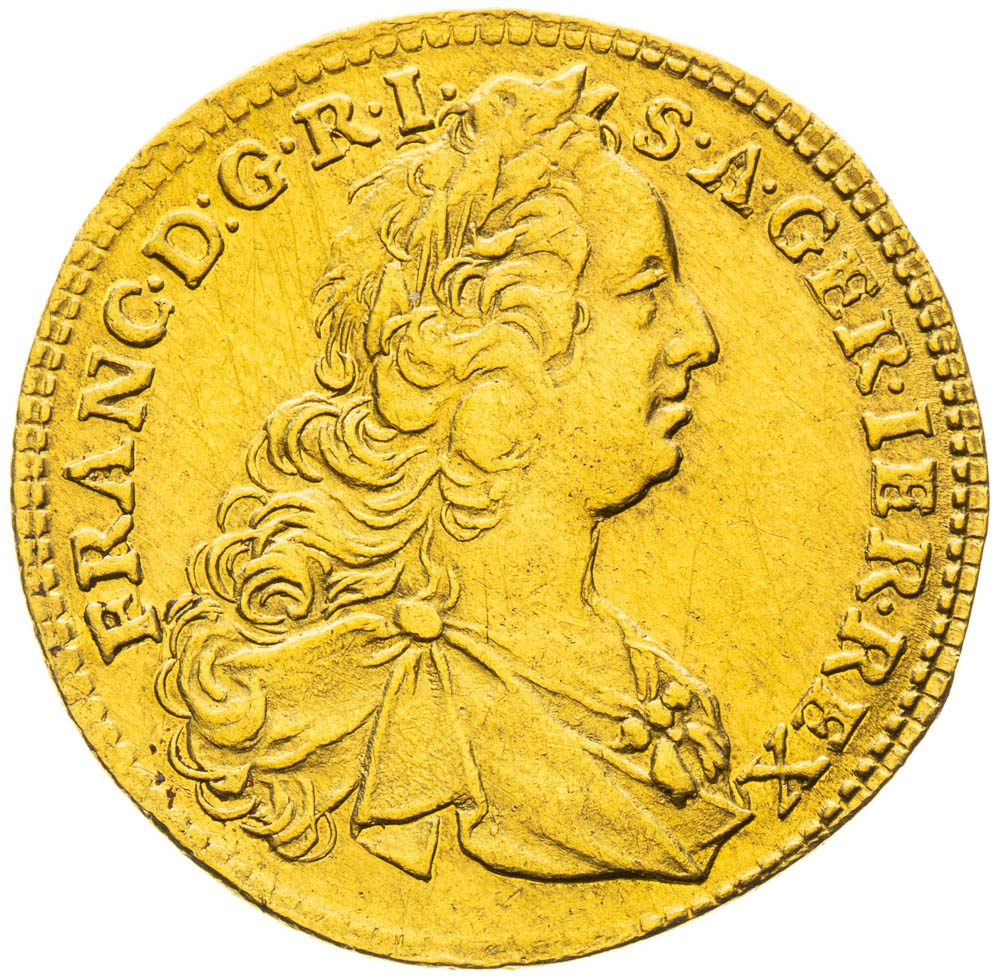 Ducat 1753 - front