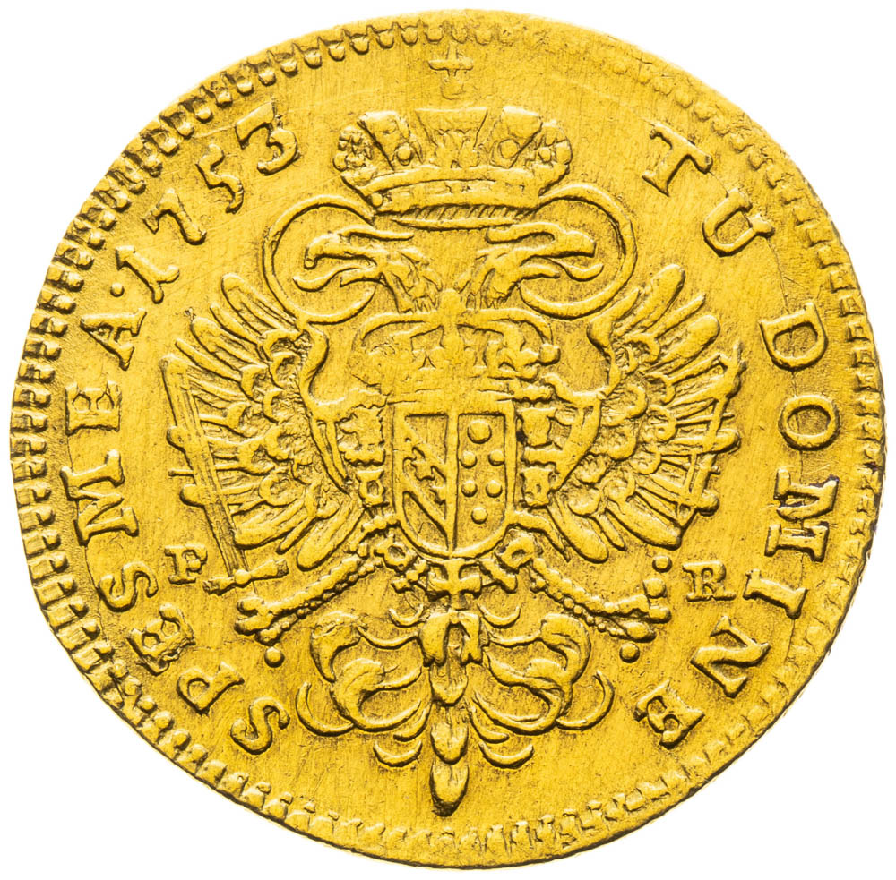 Ducat 1753 - back