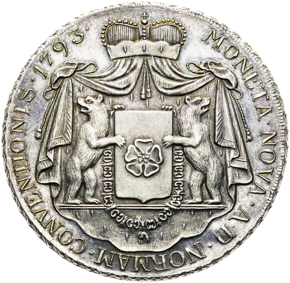 Thaler 1793 - back
