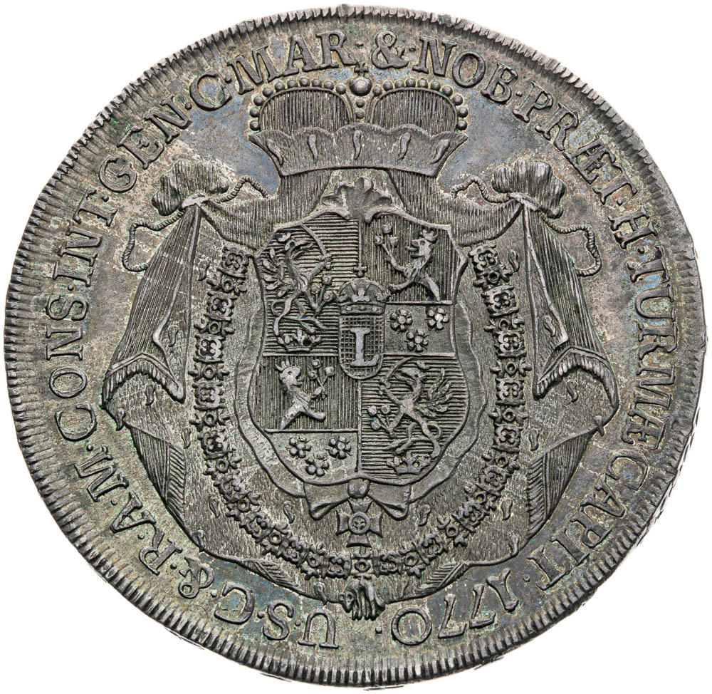 Thaler 1770 - back