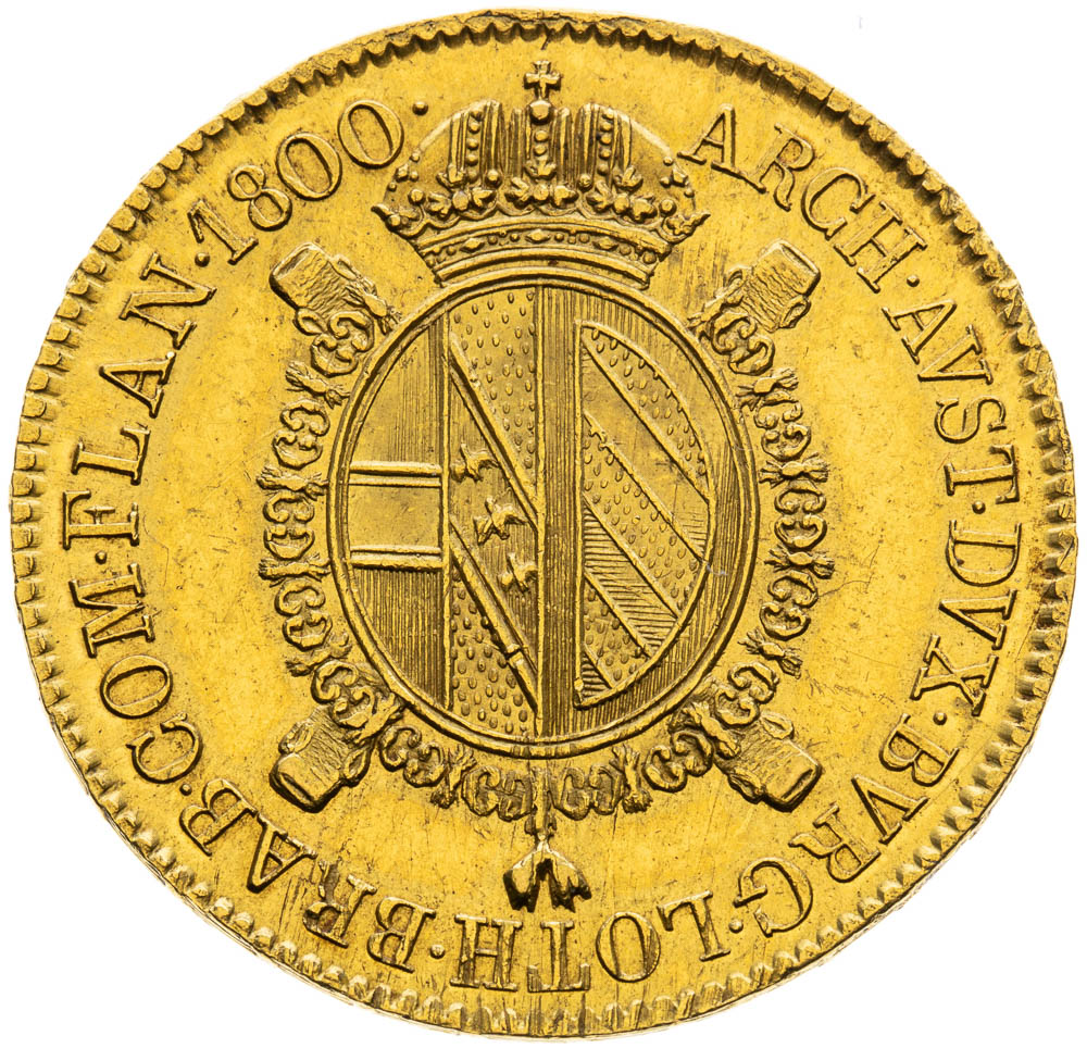 Souverain d'Or 1800 - back