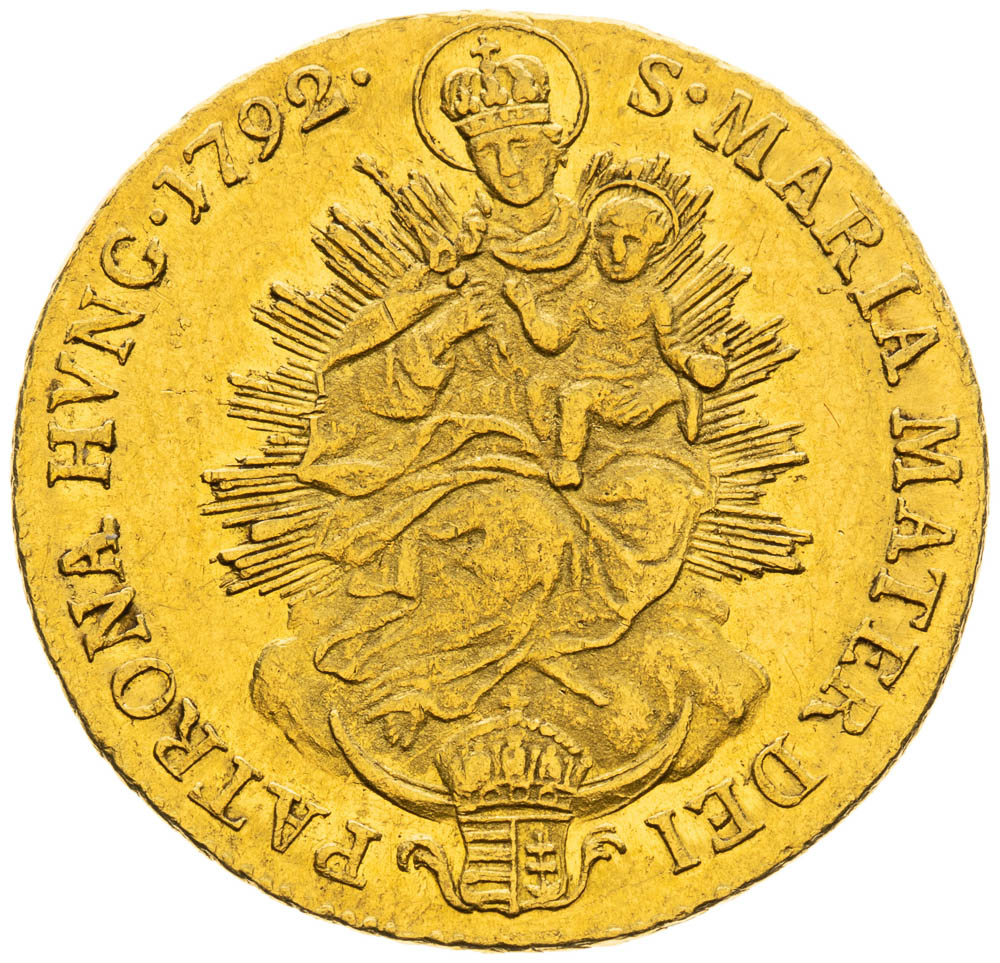 Ducat 1792 - back