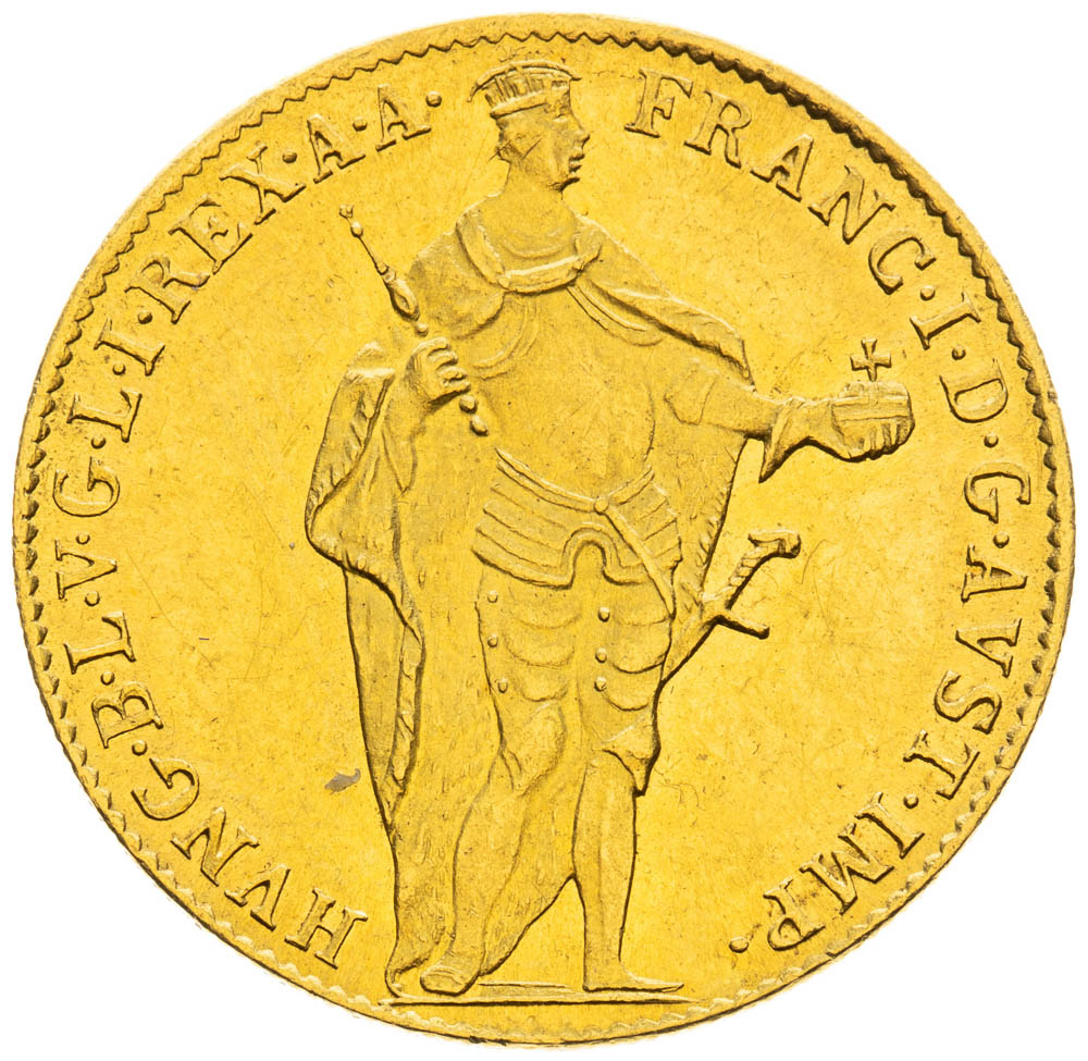 Dukát 1833 - avers