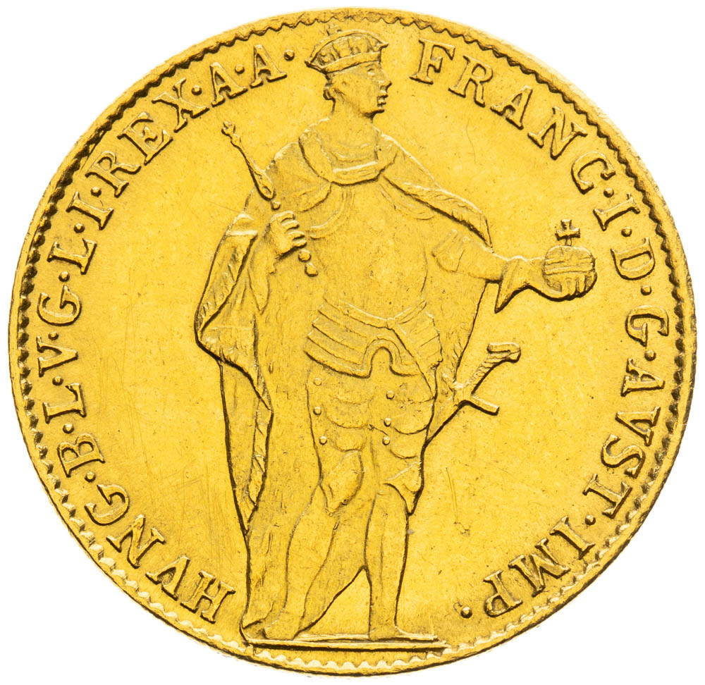 Dukát 1834 - avers