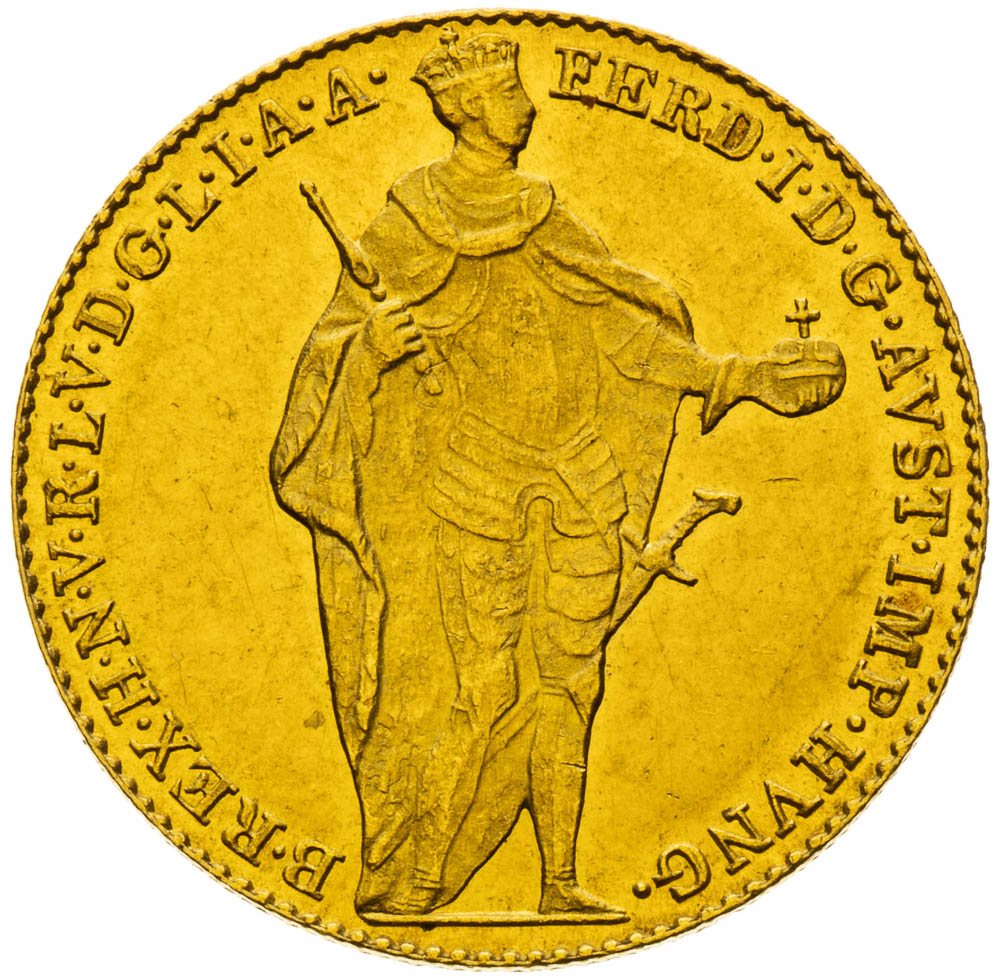 Dukát 1847 - avers