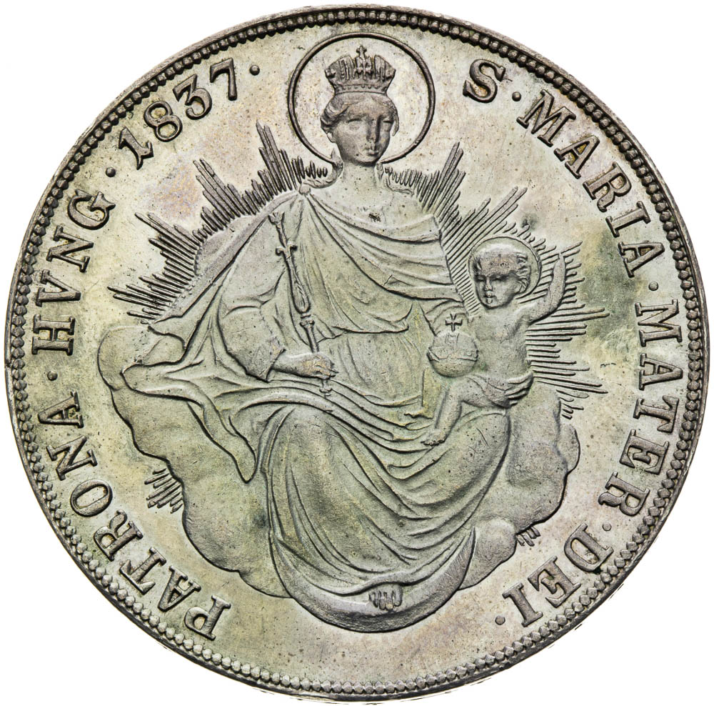 Tolar 1837 - revers