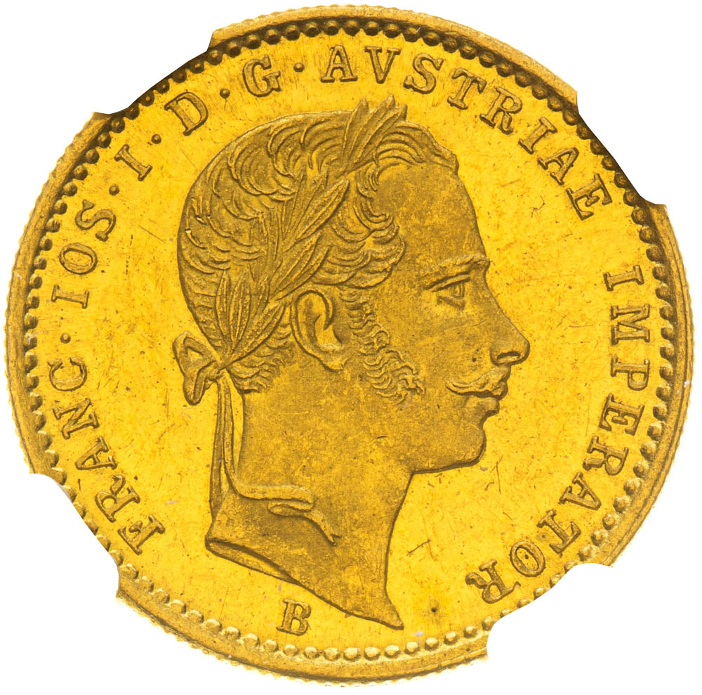 Ducat 1865 - front