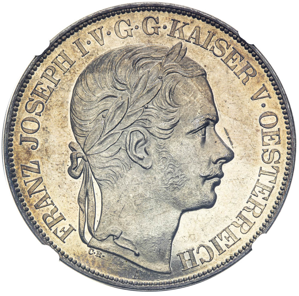 2 Thaler 1857 - front