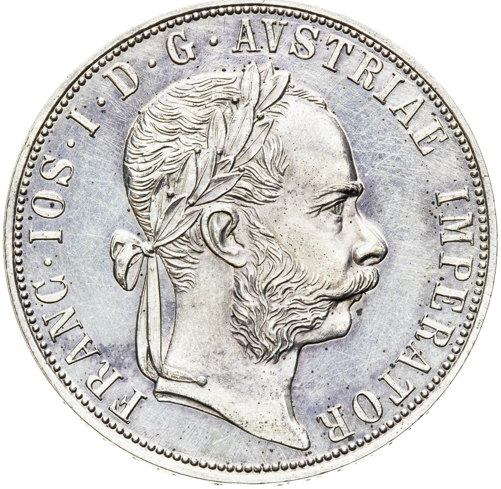 2 Guldens 1887 Kuttenberg - front