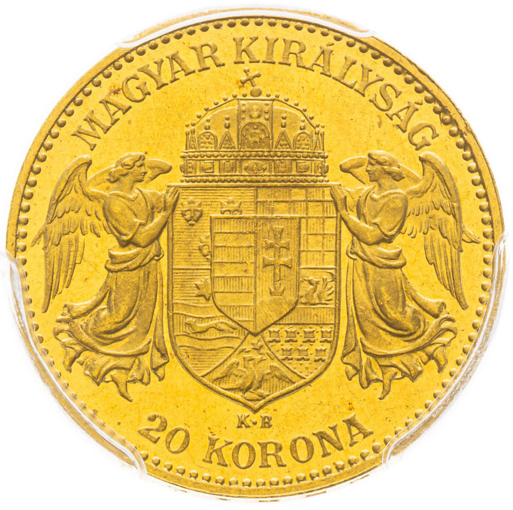 20 Corona 1908 - back
