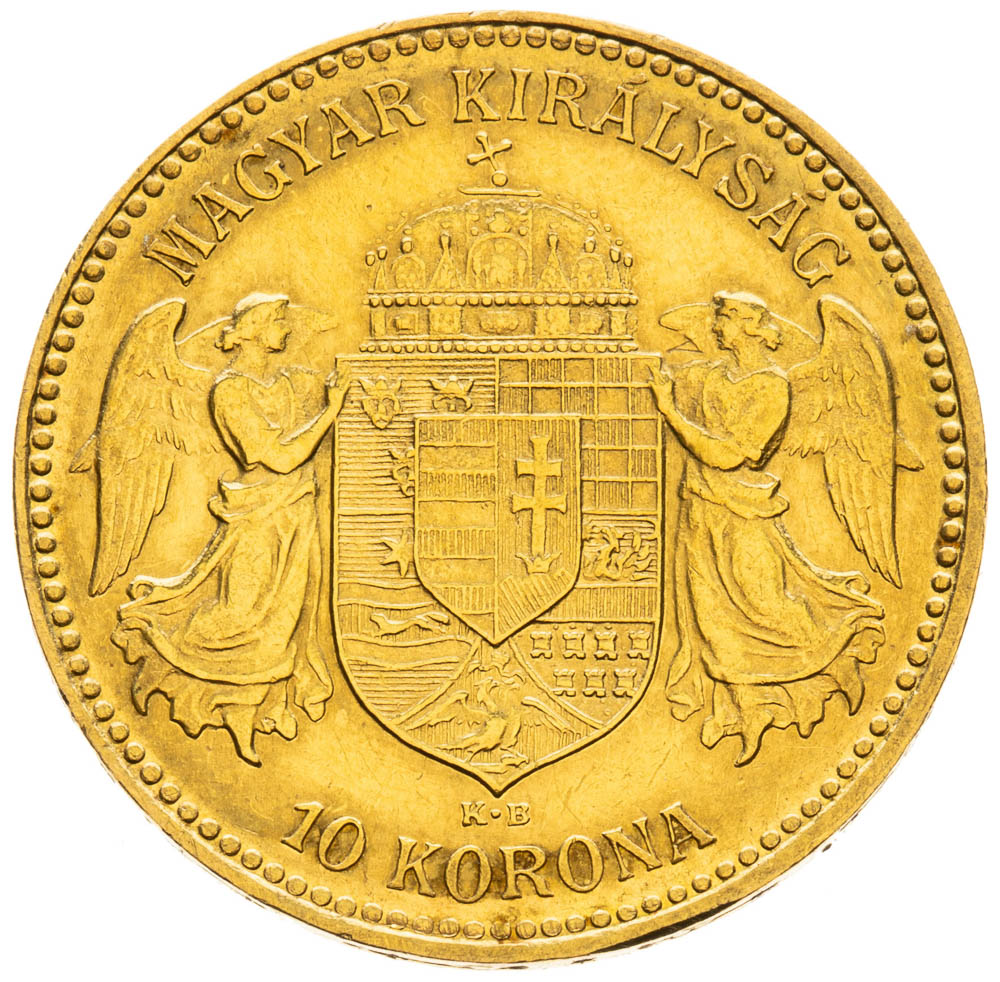 10 Corona 1914 - back