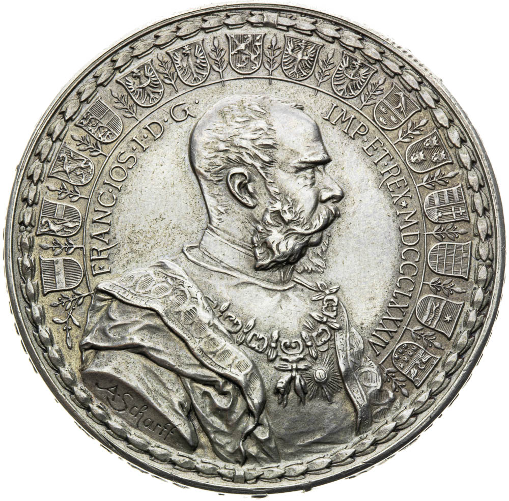 Silver Medal 1884 (Thaler) - front
