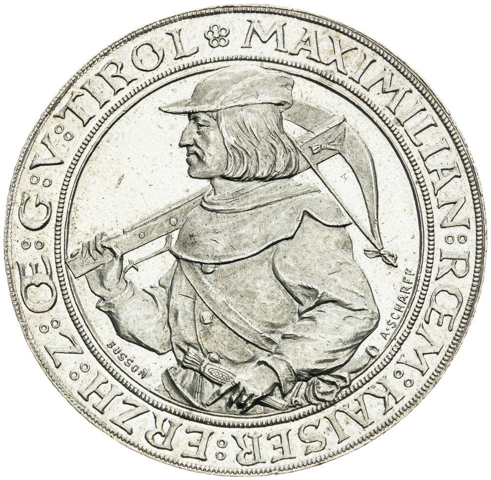 Silver Medal 1885 (2 Gulden) - back