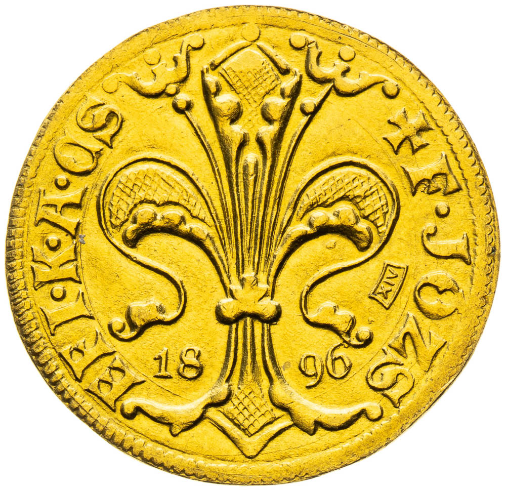 Ducat 1896 - front