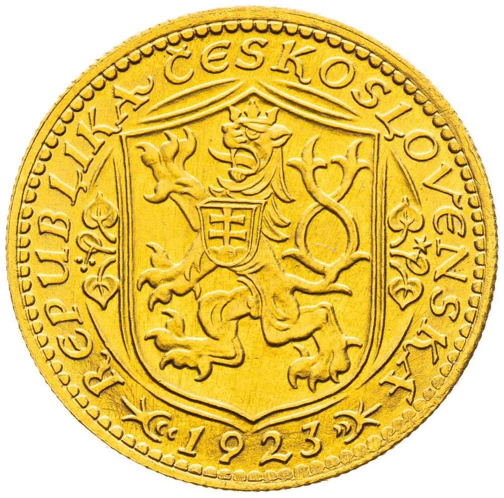 Ducat 1923 - back