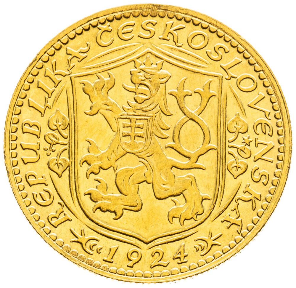 Ducat 1924 - back