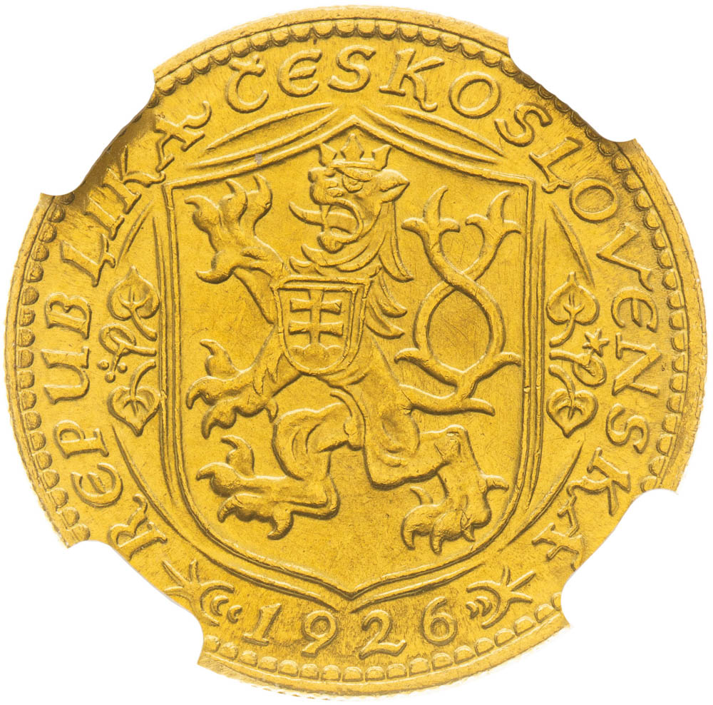 Ducat 1926 - back