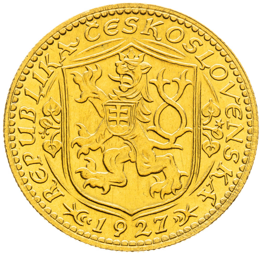 Ducat 1927 - back