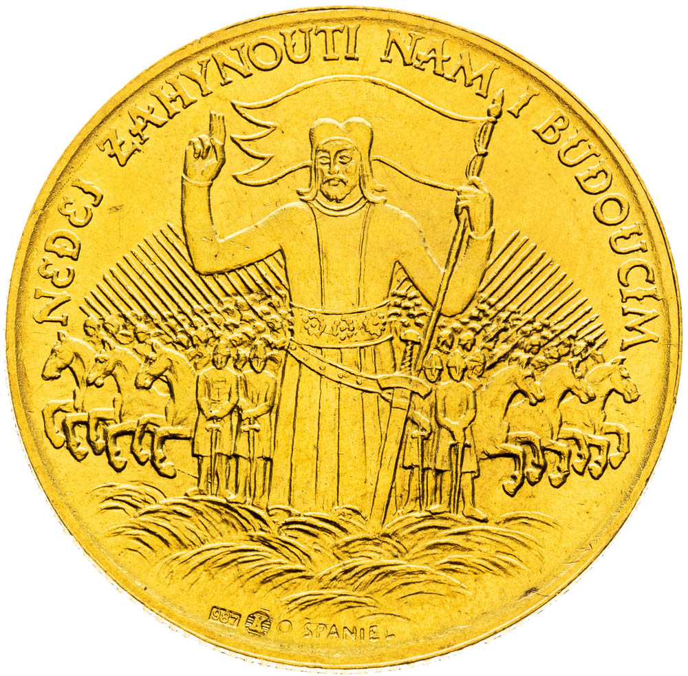Gold Medal 1929 (3 Ducats) - back