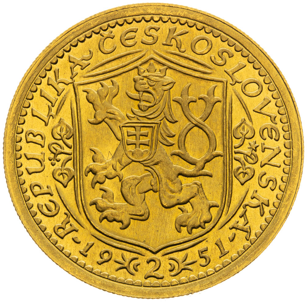 2 Ducats 1951 - back