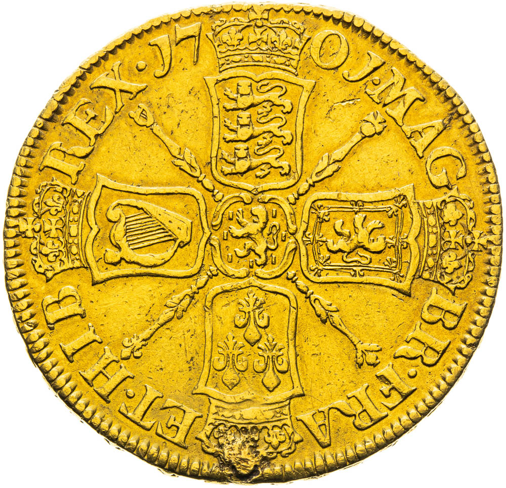 5 Guinea 1701 - back