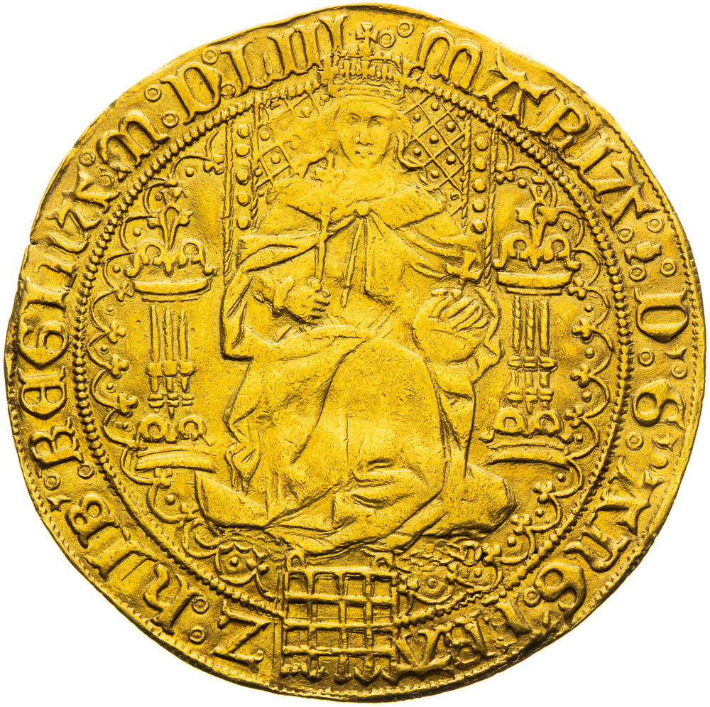 Sovereign (30 Shillings) MDLIII (1553) - front