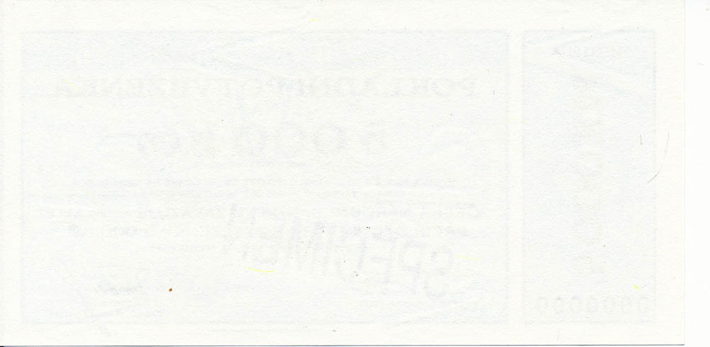 5000 Koruna 1993 - back