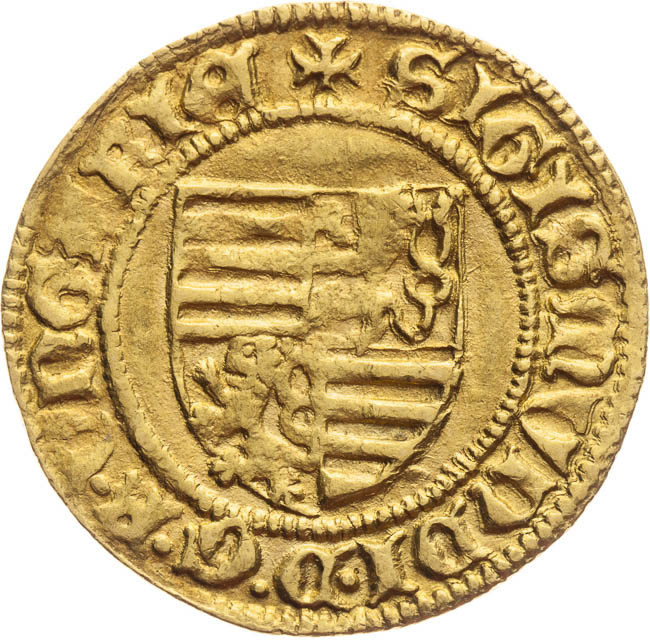 Dukát (1387 -1437) - avers