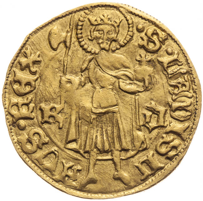 Dukát (1404) - revers