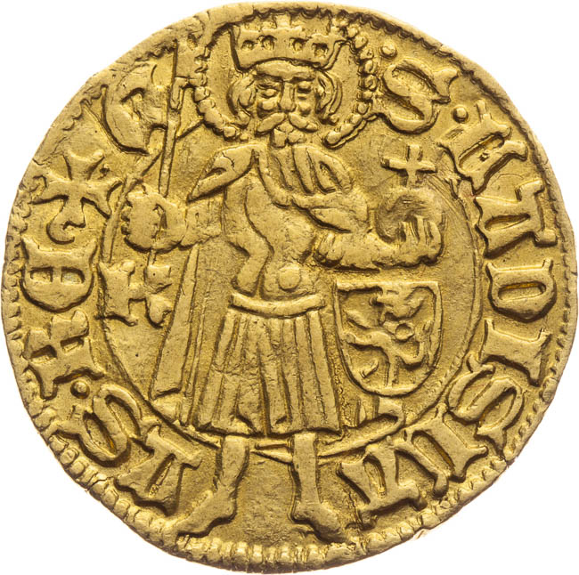 Dukát (1482 - 1488) - revers