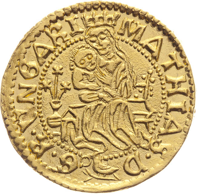 Dukát (1489) - avers