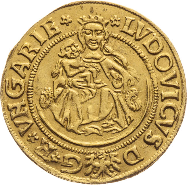 Goldgulden 1517 - front