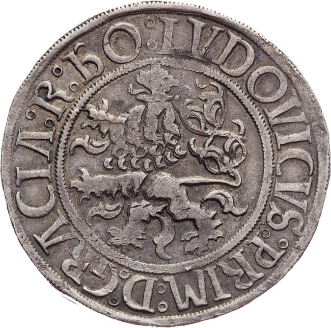 Taler (1520) - front