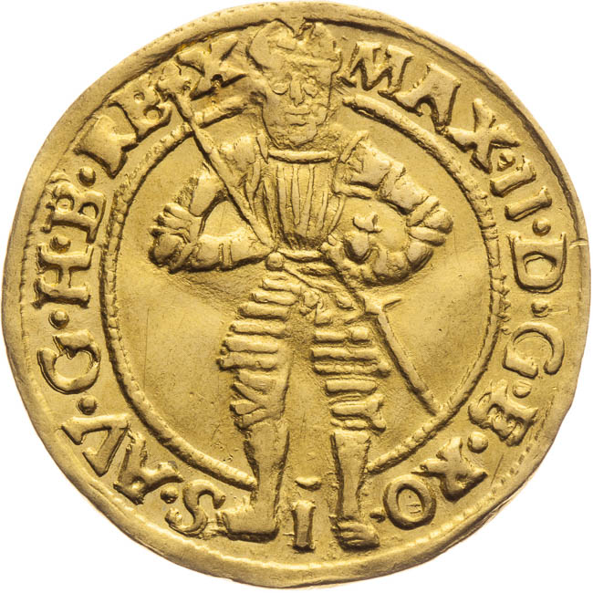 Dukát 1573 - avers