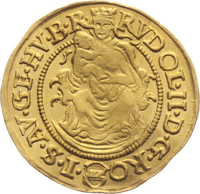 Ducat 1591 - front
