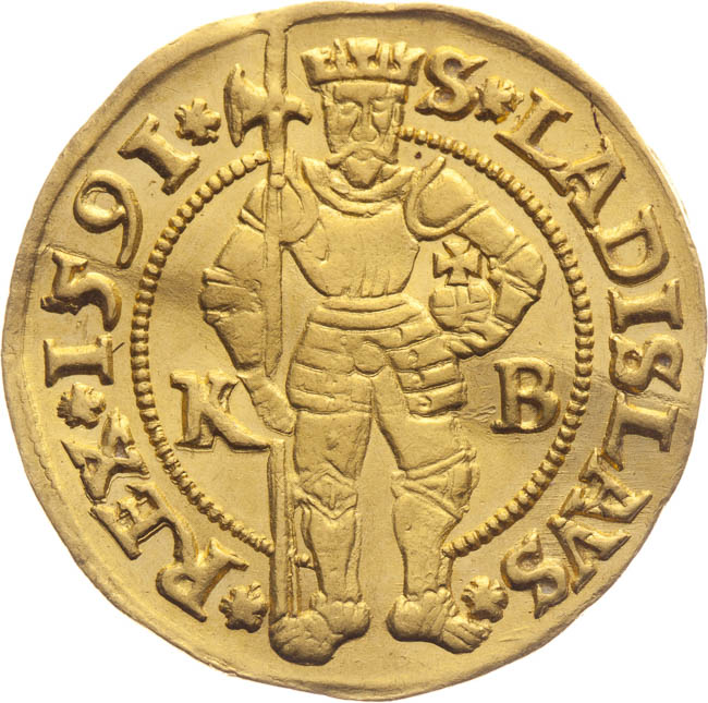 Ducat 1591 - back
