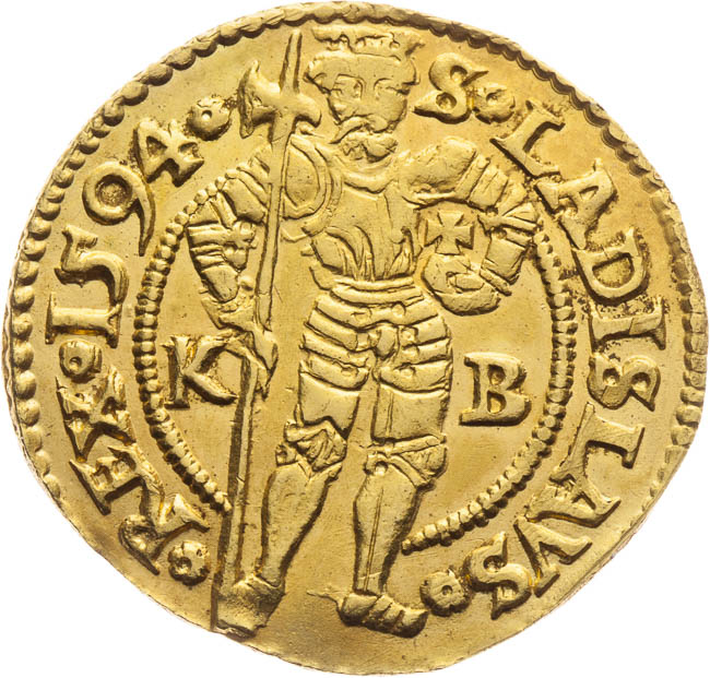 Ducat 1594 - back