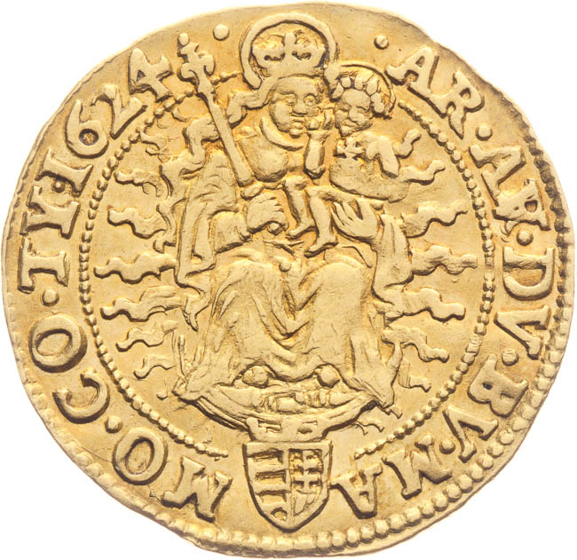 Ducat 1624 - back