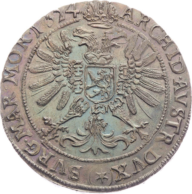 1/2 Taler 1624 - back