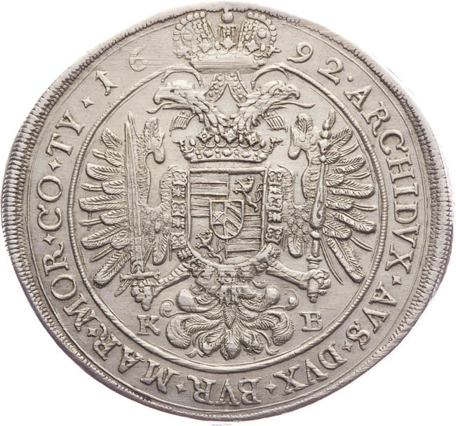 Taler 1692 - back