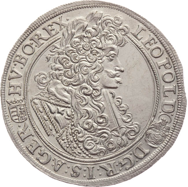 1/2 Taler 1700 - front