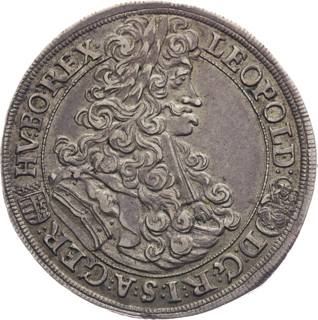 1/2 Taler 1704 - front
