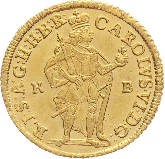 Ducat 1728 - front