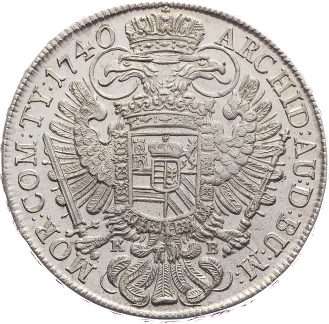 Tolar 1740
 - revers