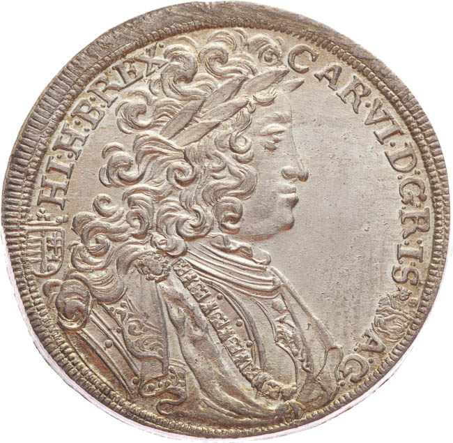 1/2 Taler 1716 - front