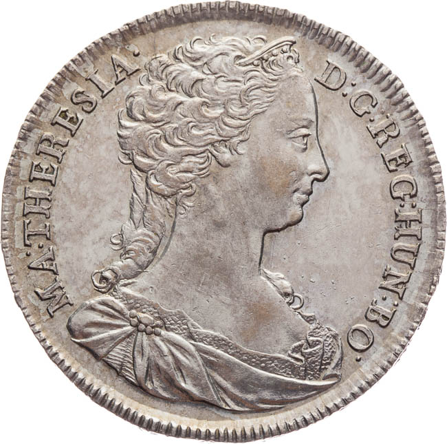1/2 Taler 1742 - front