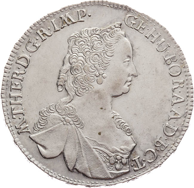 1/2 Taler 1755 - front