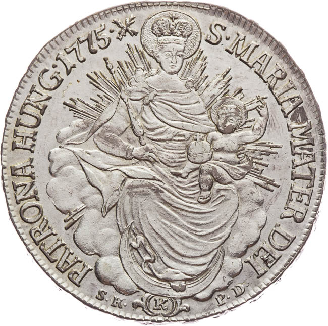 1/2 Taler 1775 - back