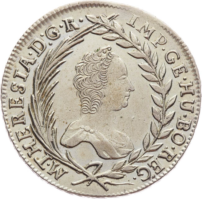 20 Kreuzer 1764 - front